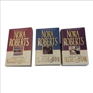 Complete Set 3 Books Stars of Mithra Series By Nora Roberts Paperbacks